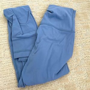Lululemon align blue leggings size 4